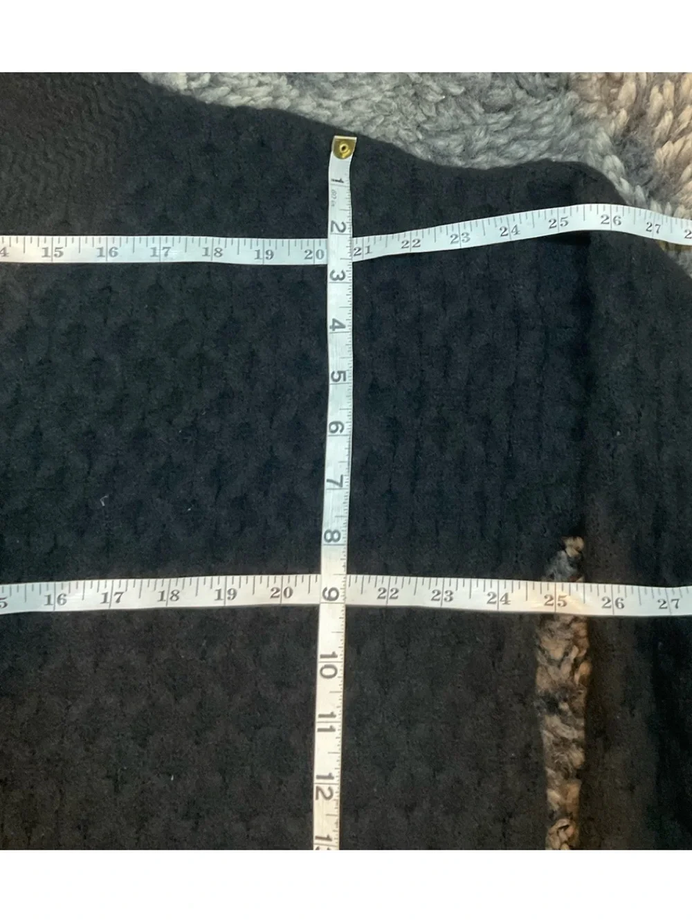 Kut from the Kloth Black Textured Mock Neck Sweater
